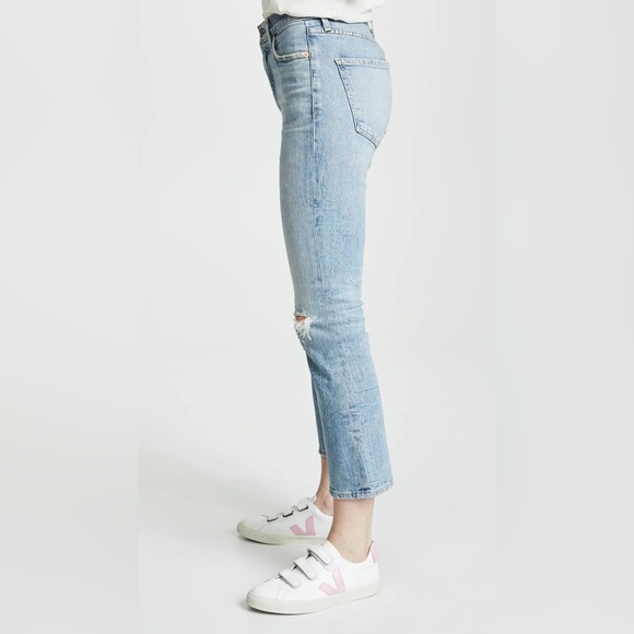 Citizens of Humanity Demy in Stargazer Cropped Flare Stretch Jeans Size 30 - Picture 2 of 16